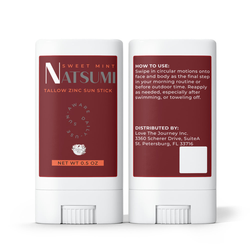 2 Pack Tallow Zinc Sun Stick