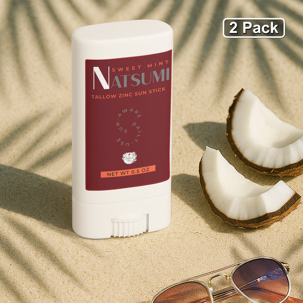 2 Pack Tallow Zinc Sun Stick