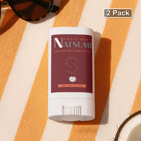 2 Pack Tallow Zinc Sun Stick