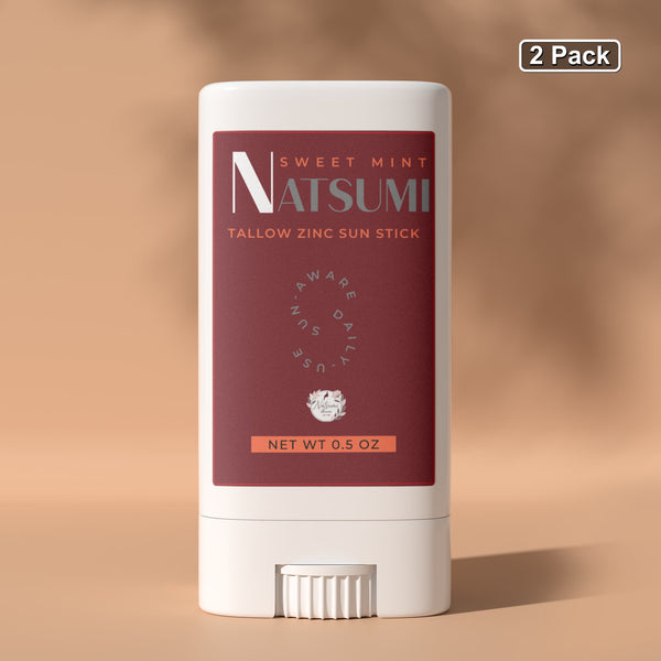 2 Pack Tallow Zinc Sun Stick