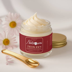 Whipped Grass-Fed Tallow Balm with Vanilla Bean