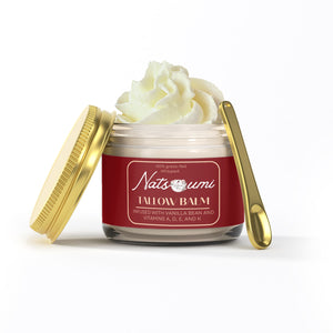 Whipped Grass-Fed Tallow Balm with Vanilla Bean